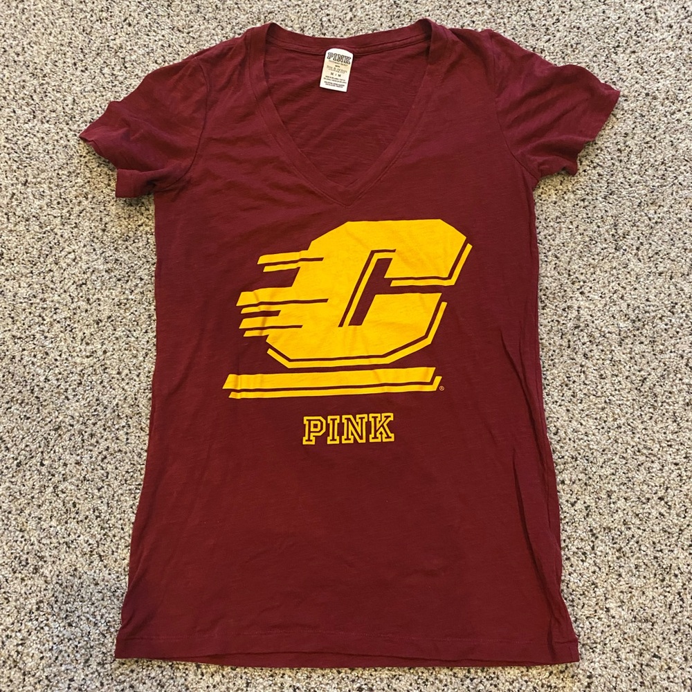 Central Michigan University x VS Pink Tee
